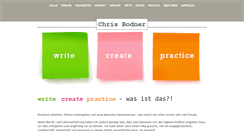 Desktop Screenshot of chris-bodner.com